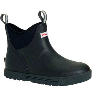 NWT Xtratuf Men's Wheelhouse Ankle Deck Boot Black Size 11